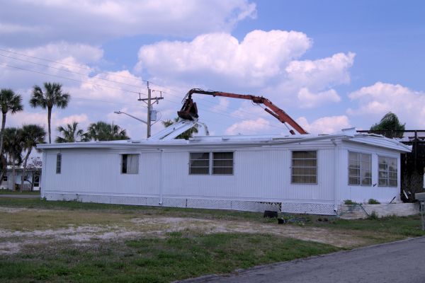 Mobile Home Demolition in Sumter