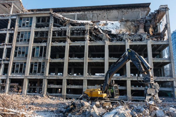 Commercial Building Demolition in Sumter