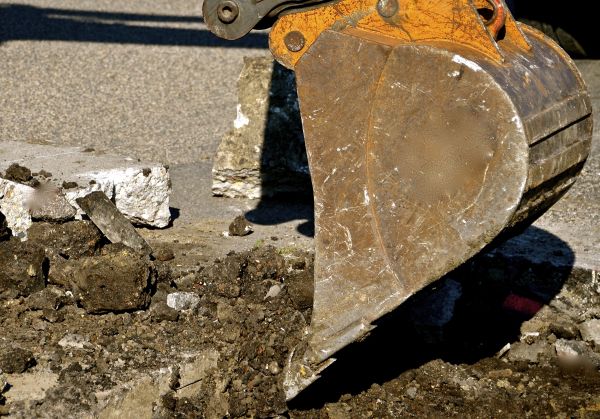 Cement Pad Demolition in Sumter