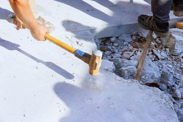 Concrete Pavement Demolition in Sumter