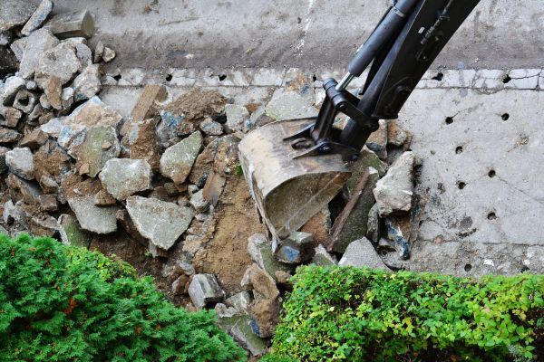 Concrete Pathway Removal in Sumter