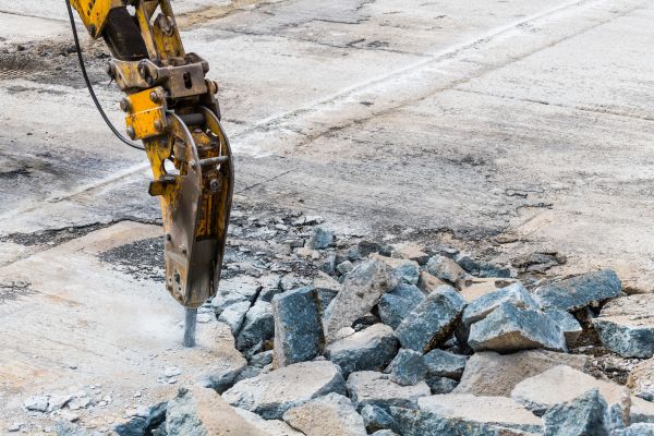 Parking Lot Removal in Sumter