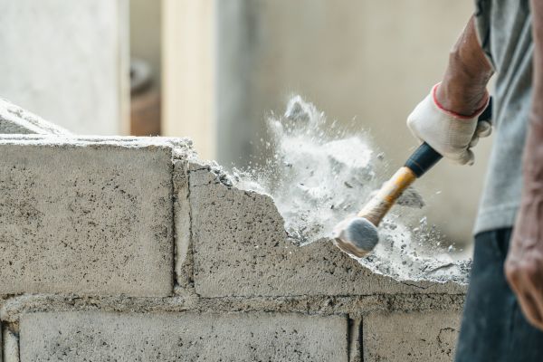 Block Wall Demolition in Sumter